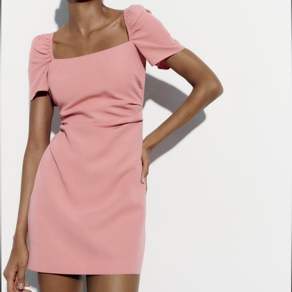 NWT Viral Zara Linen Dress - Picture 4 of 13